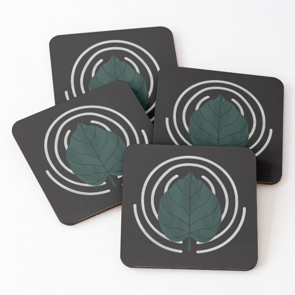 Item preview, Wireless Leaf Art - Minimalist Tech & Nature Design designed and sold by STATIC SOUL.
