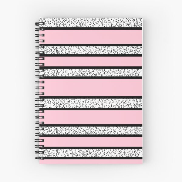 Item preview, Black and White Stripes on Pink designed and sold by JaygiesDesign.