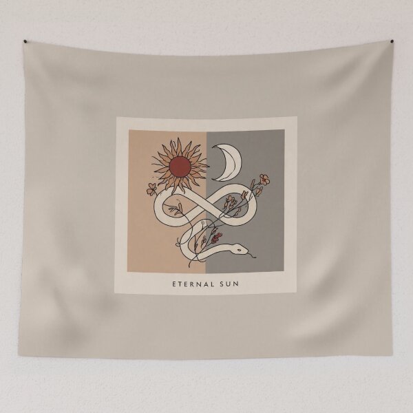 Item preview, Celestial Infinity Snake Boho Aesthetic designed and sold by Late Theory.