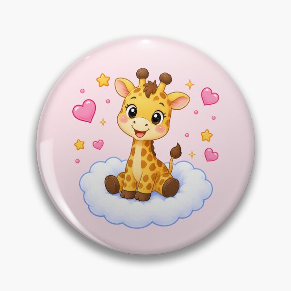 Item preview, Cute Giraffe on a Cloud designed and sold by Seculinator.