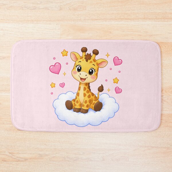 Item preview, Cute Giraffe on a Heart Cloud designed and sold by Seculinator.