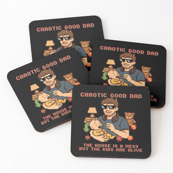Item preview, Chaotic Good Dad The House is A Mess But The Kids are Alive designed and sold by tellia-kallisto.
