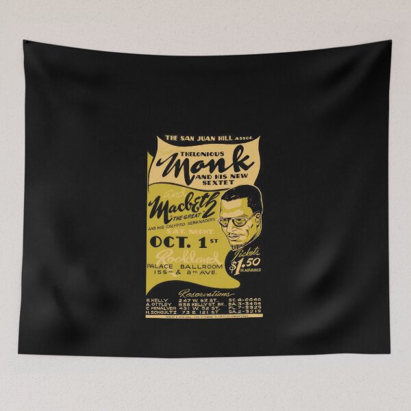 Item preview, Thelonious Monk And His New Sextet #9017 designed and sold by kraftwerk-lab.