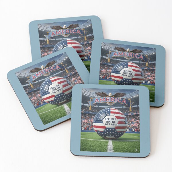Item preview, Patriotic USA Soccer Ball We Will Win Fan designed and sold by Flirt-Teez.