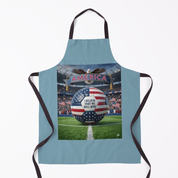Item preview, Patriotic USA Soccer Ball We Will Win Fan designed and sold by Flirt-Teez.