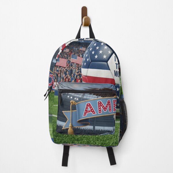 Item preview, Patriotic USA Soccer Ball We Will Win Fan designed and sold by Flirt-Teez.