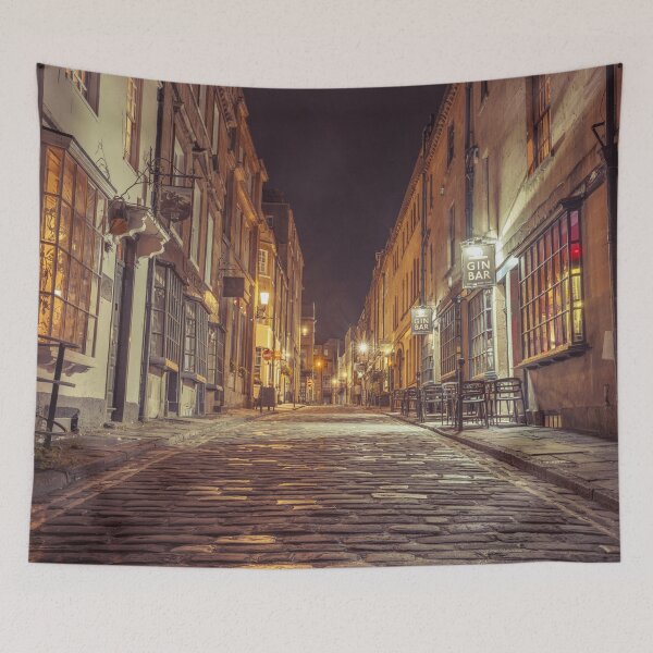 Item preview, Evening Cobblestone Path designed and sold by assaf.