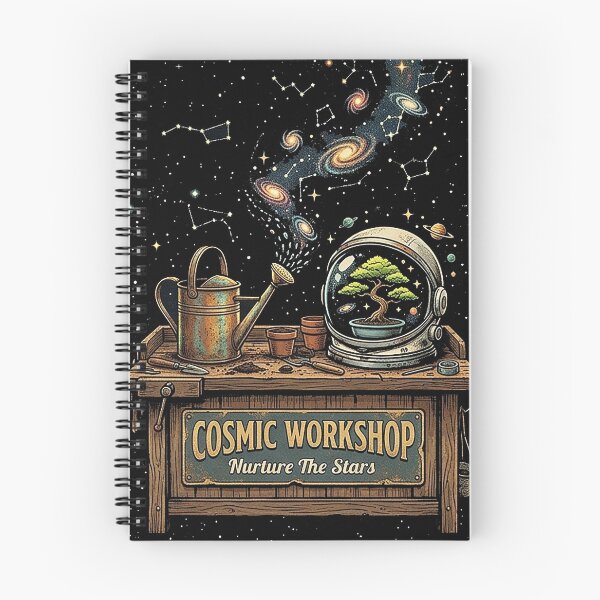 Item preview, Cosmic Workshop Nurture The Stars Retro Space designed and sold by Dogandesighn.