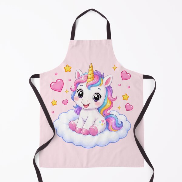 Item preview, Cute Unicorn on a Heart Cloud designed and sold by Seculinator.