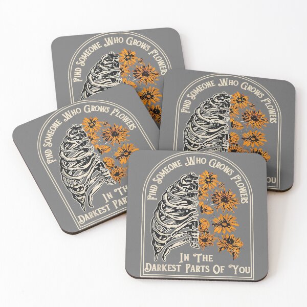 Item preview, Find Someone Who Grows Flowers in Your Darkest Parts designed and sold by KristineLi.