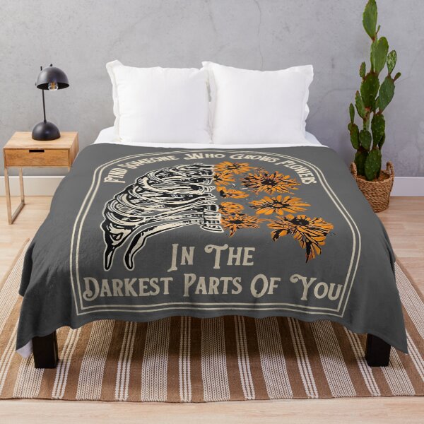 Item preview, Find Someone Who Grows Flowers in Your Darkest Parts designed and sold by KristineLi.