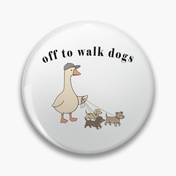 Item preview, Off To Walk Dogs designed and sold by ladycerebellum.