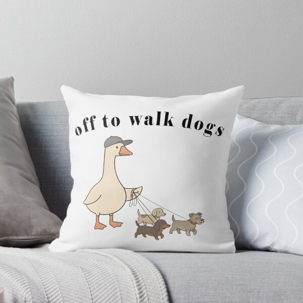 Item preview, Off To Walk Dogs designed and sold by ladycerebellum.