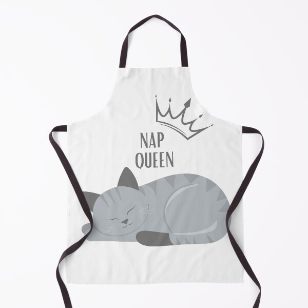 Item preview, Nap Queen Sleeping Cat Funny Cat Lover T-Shirt designed and sold by Talisprojekt.