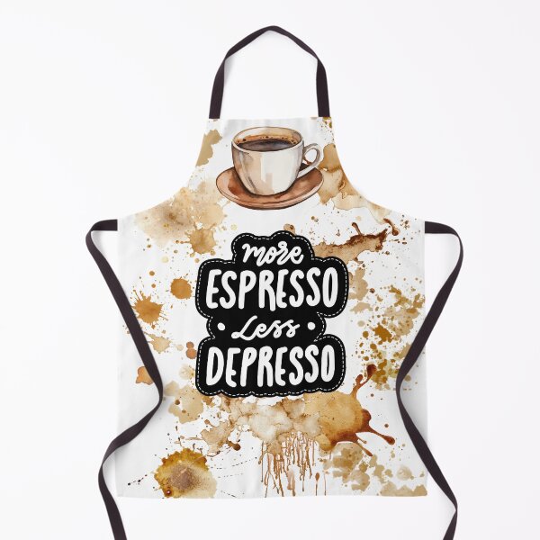 Item preview, Coffee-More Espresso Less Depresso designed and sold by TeeGeeTees.