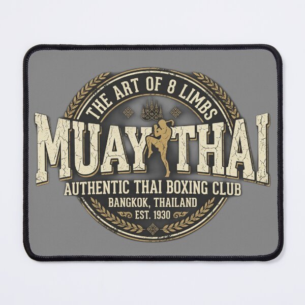 Item preview, Muay Thai Vintage Fight Club Design – The Art of 8 Limbs | Authentic Thai Boxing Retro Streetwear Graphic 01 designed and sold by Siam Soul Studio.