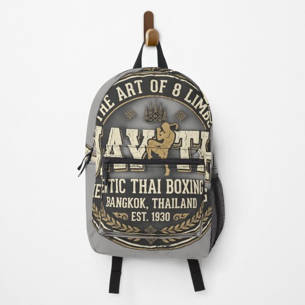 Item preview, Muay Thai Vintage Fight Club Design – The Art of 8 Limbs | Authentic Thai Boxing Retro Streetwear Graphic 01 designed and sold by Siam Soul Studio.