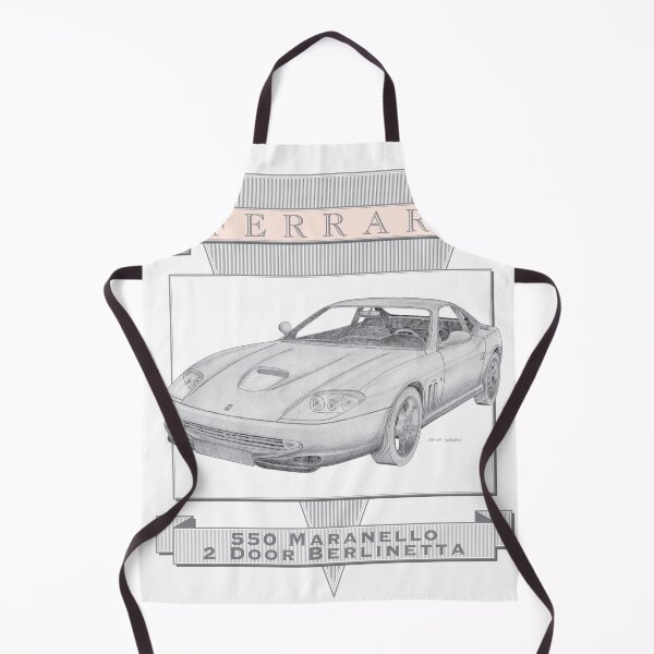 Item preview, Ferrari 550 Maranello 2 Door Berlinetta Hand-drawn designed and sold by Classic Car Art Drawings.