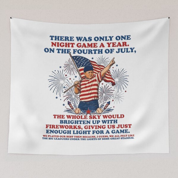 Item preview, The Sandlot 4th Of July Baseball  designed and sold by Regainbara.