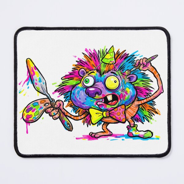 Item preview, Oops Color Fun Mess! The Derpy Hedgehog Artist Who Tried His Best designed and sold by Thanakorn Prasing.