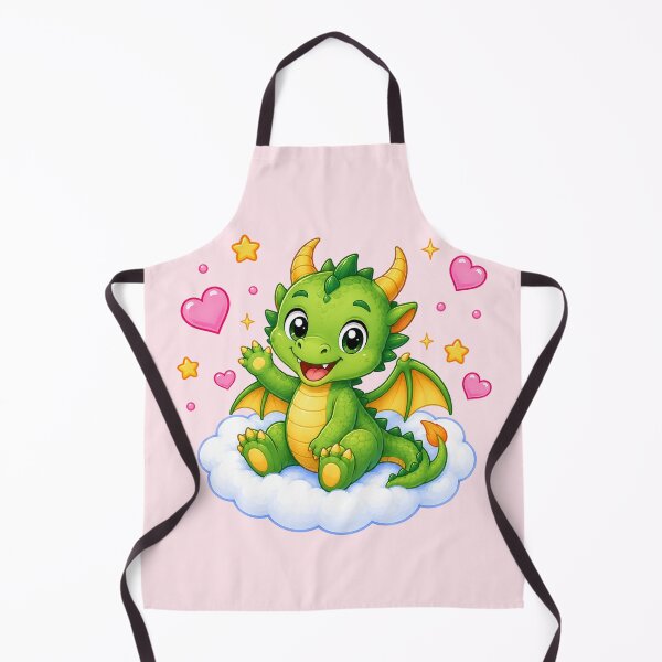 Item preview, Cute Dragon on a Heart Cloud designed and sold by Seculinator.
