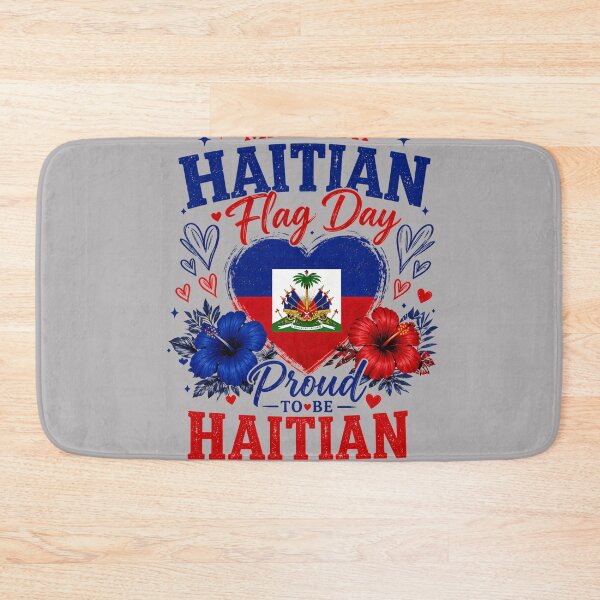 Item preview, Happy Haitian Flag Day Proud Haiti Flag_2 designed and sold by KathieFaugh.