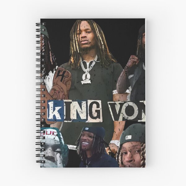 Artikelvorschau, King Von Rap #828 entworfen und verkauft von vespira-motion.