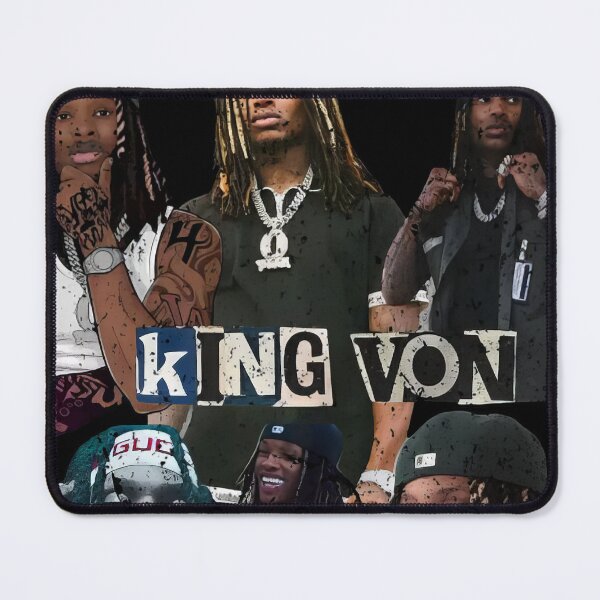 Item preview, King Von Rap #828 designed and sold by vespira-motion.