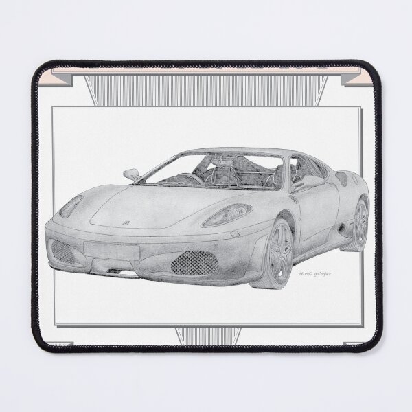 Item preview, Ferrari F430 2 Door Berlinetta Hand-drawn designed and sold by Classic Car Art Drawings.