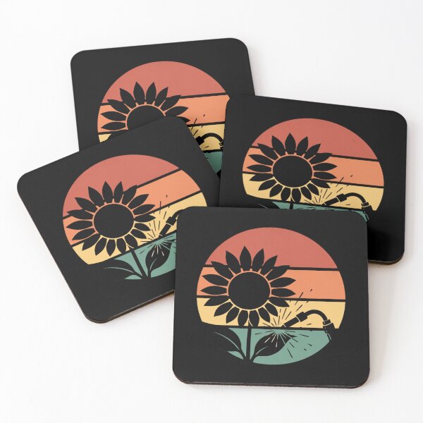 Item preview, Vintage Sunflower Welder – Floral Welding Design for Women Welders designed and sold by RusticMeadow.