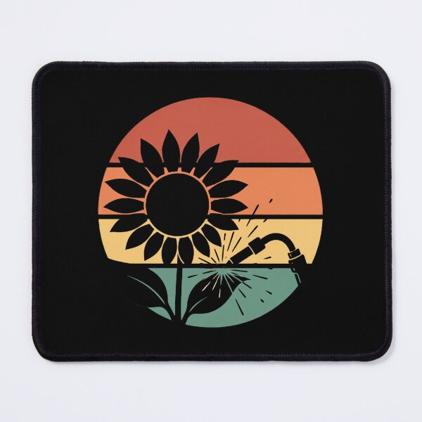 Item preview, Vintage Sunflower Welder – Floral Welding Design for Women Welders designed and sold by RusticMeadow.