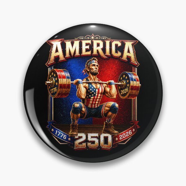 Item preview, America 250 1776 2026 Abraham Lincoln Gym Weightlifting designed and sold by elongatedjazz.