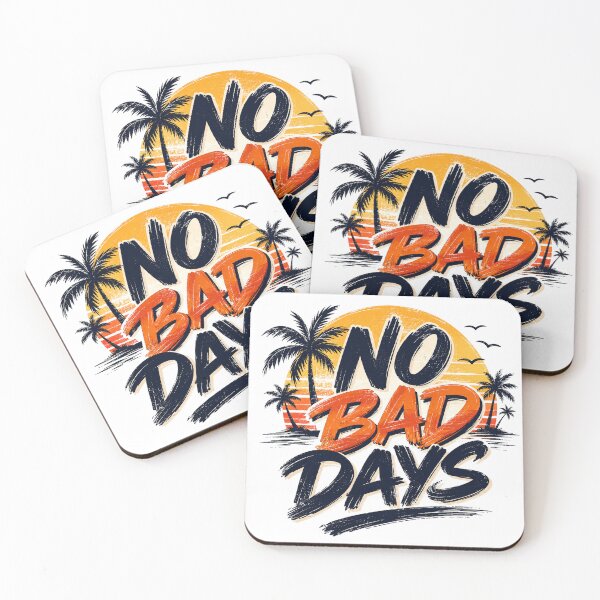 Item preview, No Bad Days – Retro Sunset Summer Vibes designed and sold by the-dovlat.