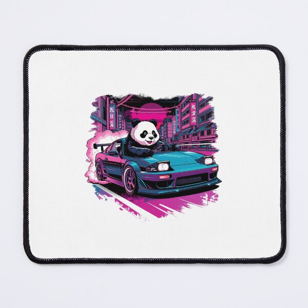 Item preview, Panda Driving Car Tokyo Drift Funny JDM Cute Animal Art designed and sold by KhadijaBatool38.