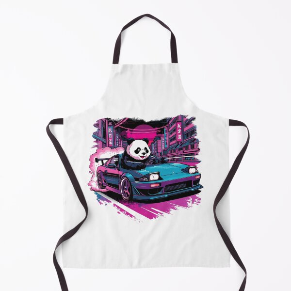 Item preview, Panda Driving Car Tokyo Drift Funny JDM Cute Animal Art designed and sold by KhadijaBatool38.