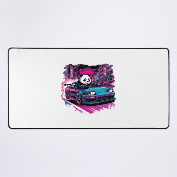 Item preview, Panda Driving Car Tokyo Drift Funny JDM Cute Animal Art designed and sold by KhadijaBatool38.