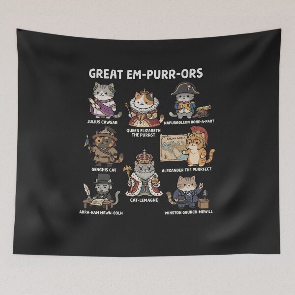 Item preview, Great Em-purr-ors designed and sold by AdyKurniawan.