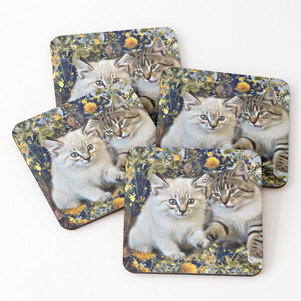 Item preview, Cats in Flowers designed and sold by ptchris65.