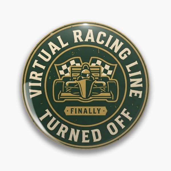 Item preview, Racing Line Off - Sim Racing Humor designed and sold by GarageGraphics.