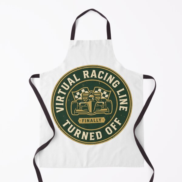 Item preview, Racing Line Off - Sim Racing Humor designed and sold by GarageGraphics.