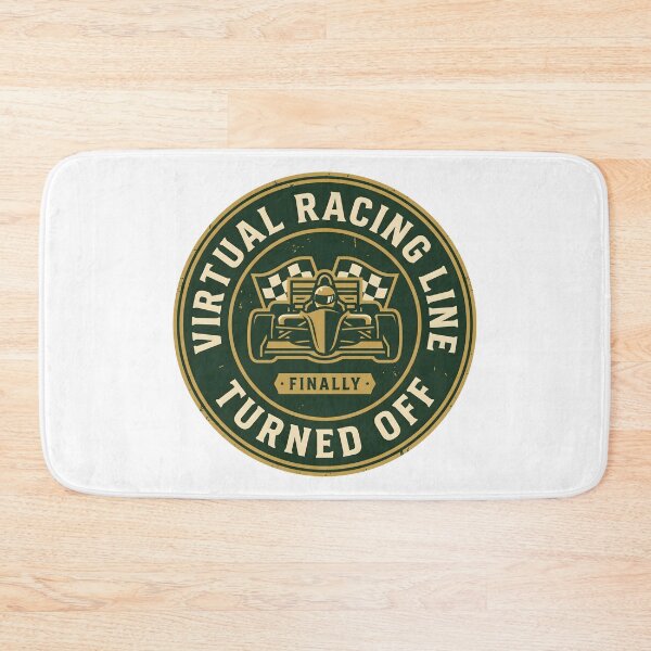 Item preview, Racing Line Off - Sim Racing Humor designed and sold by GarageGraphics.