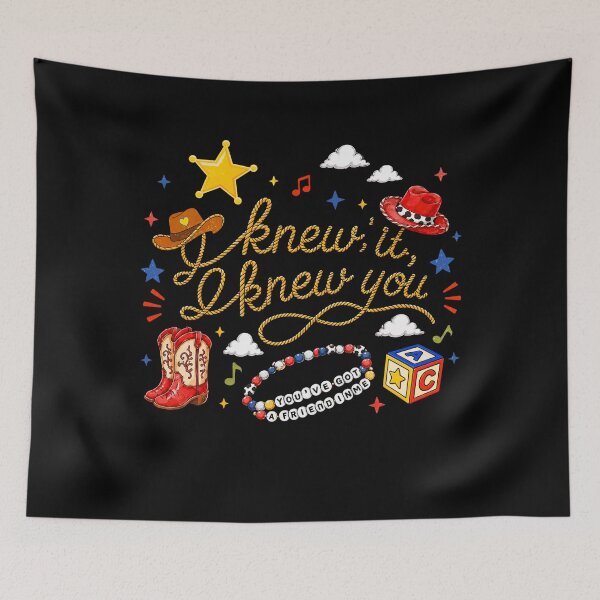 Item preview, I Knew It I Knew You Funny Western Cowgirl Retro designed and sold by elongatedjazz.