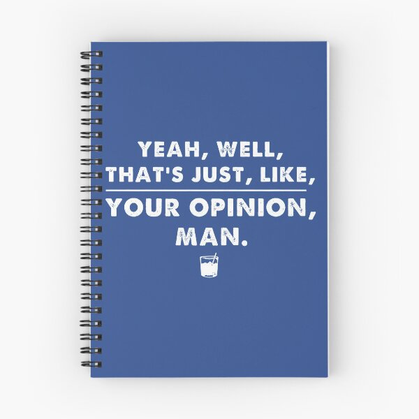 Item preview, The Dude The Big Lebowski Funny Quotes Movie Meme designed and sold by PayneLaurie.