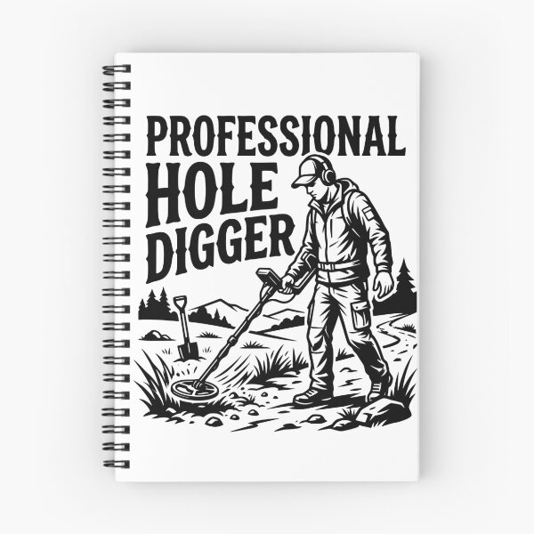 Item preview, Professional Hole Digger | Funny Metal Detecting Gift  designed and sold by Sekla-Studio.