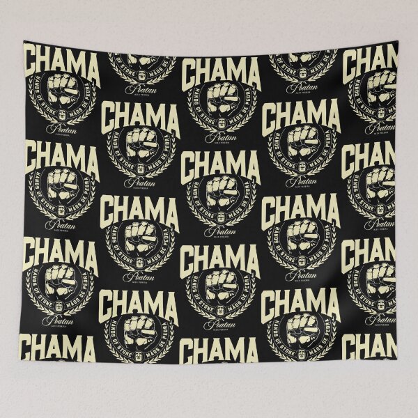 Item preview, Alex Pereira Hands Of Stone Chama Crest designed and sold by luisjacianaa.
