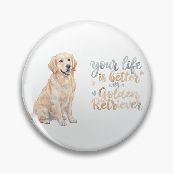 Item preview, Watercolor Pastel Golden Retriever Dog Art designed and sold by mentosdesigner.