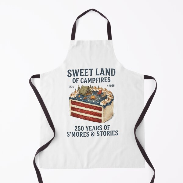 Item preview, Sweet Land of Campfires - 250 Years of America Smores and Stories designed and sold by dudelinart.