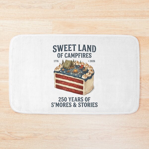 Item preview, Sweet Land of Campfires - 250 Years of America Smores and Stories designed and sold by dudelinart.