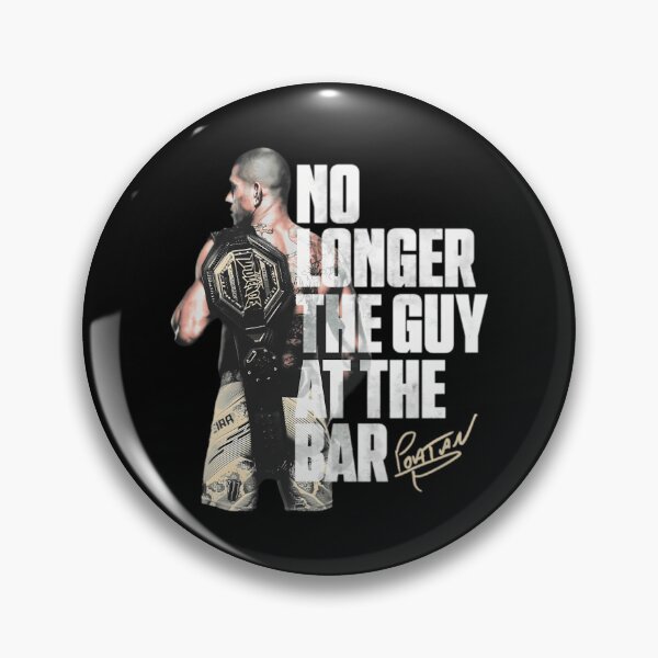 Item preview, Alex Pereira No Longer The Guy At The Bar Poatan Signature designed and sold by luisjacianaa.