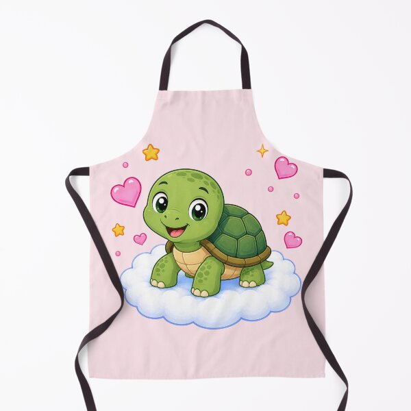 Item preview, Cute Turtle on a Heart Cloud designed and sold by Seculinator.